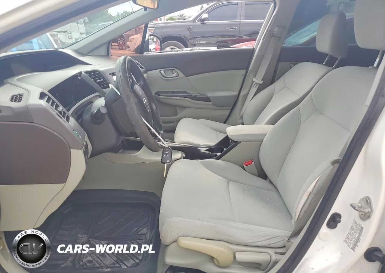 2012 Honda Civic Lx VIN:19XFB2F58CE054628 - 7