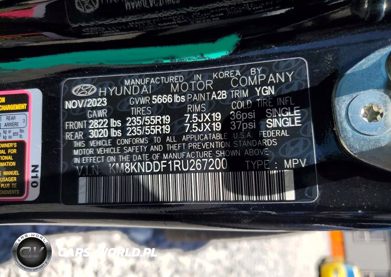 2024 Hyundai Ioniq 5 Sel VIN:KM8KNDDF1RU267200 - 13