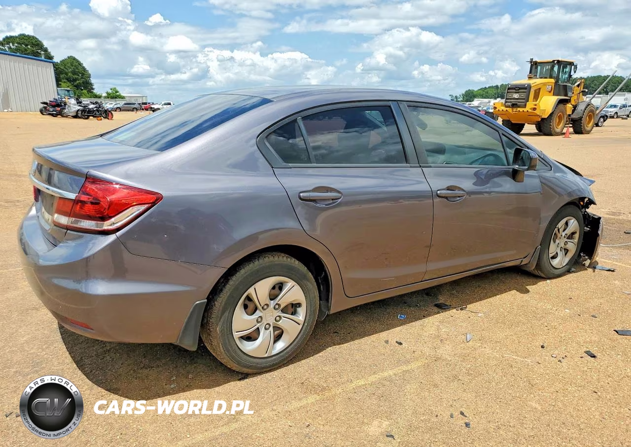 2015 Honda Civic Lx VIN:19XFB2F53FE088691 - 3