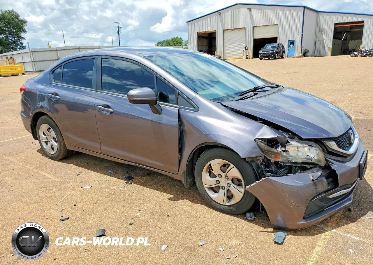 2015 Honda Civic Lx VIN:19XFB2F53FE088691 - 4
