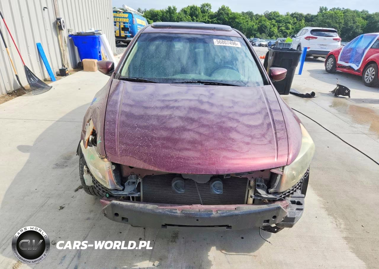 2008 Honda Accord Exl VIN:1HGCP36898A040835 - 5