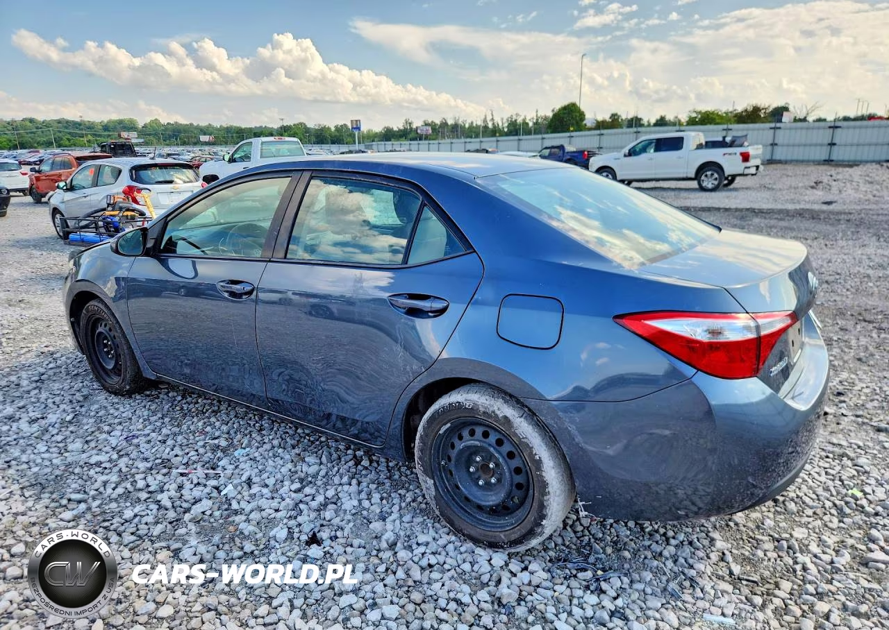 2015 Toyota Corolla Le VIN:2T1BURHE5FC324612 - 2