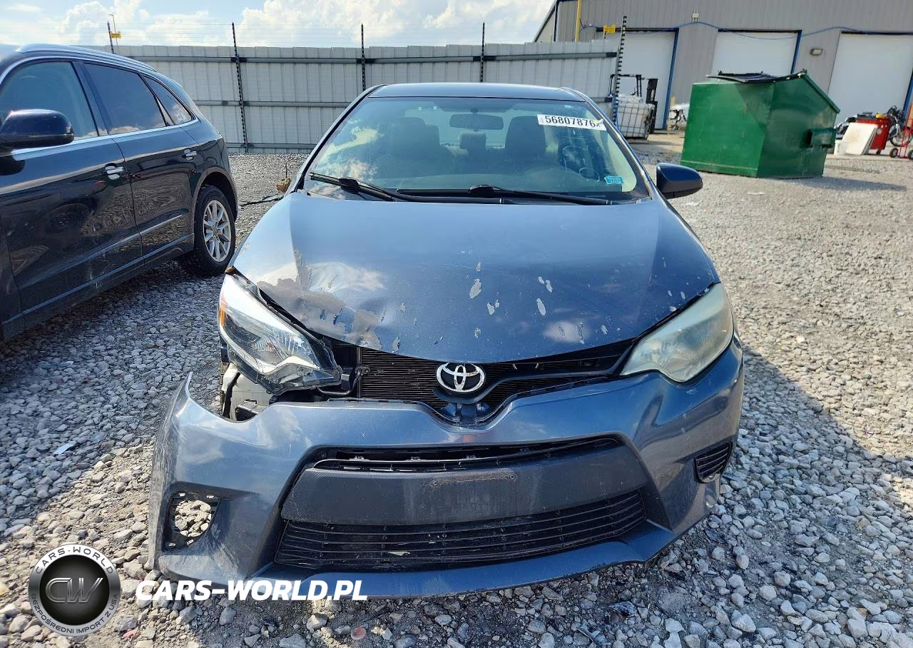 2015 Toyota Corolla Le VIN:2T1BURHE5FC324612 - 5