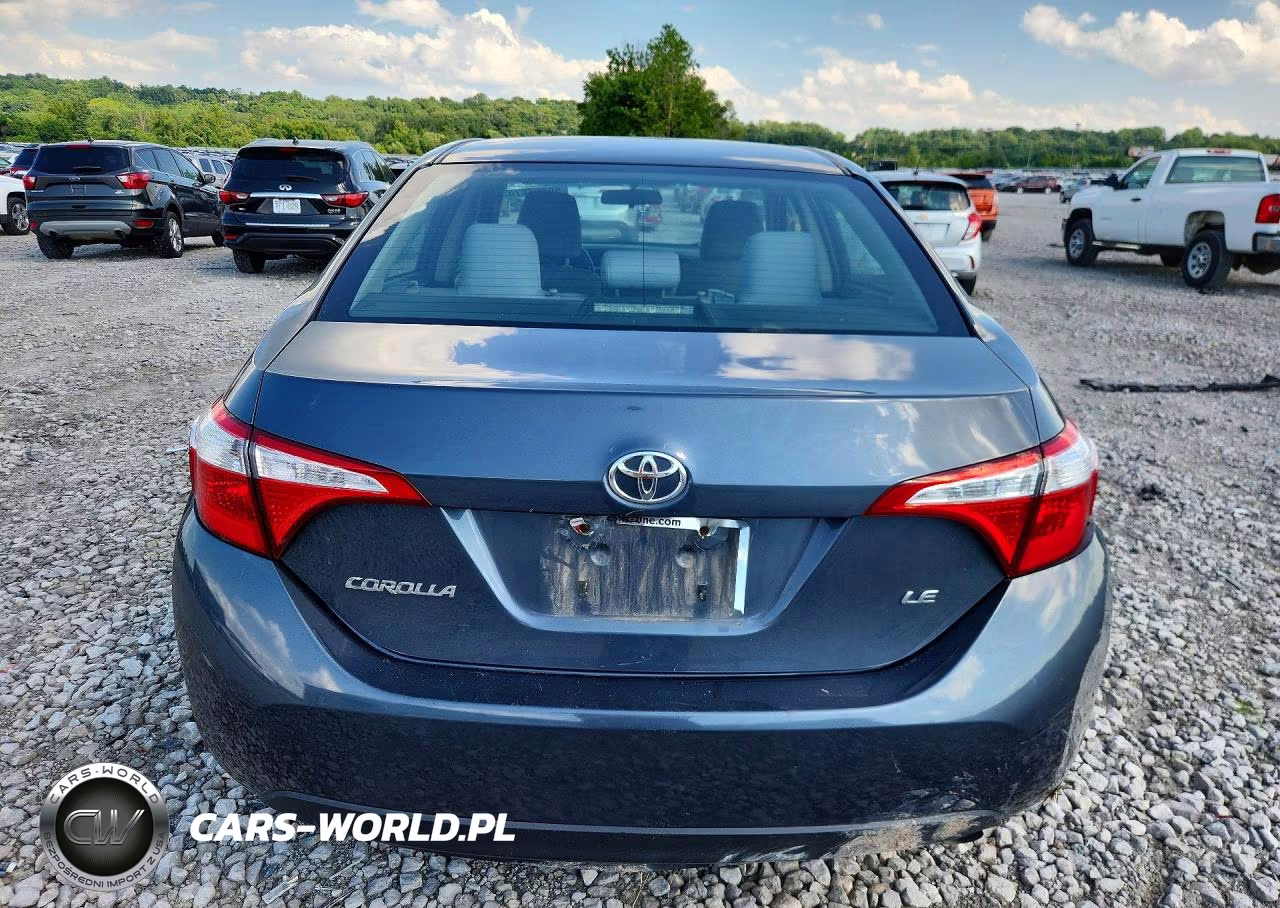 2015 Toyota Corolla Le VIN:2T1BURHE5FC324612 - 6