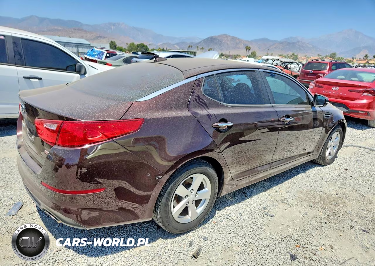 2015 Kia Optima Lx VIN:5XXGM4A78FG466563 - 3