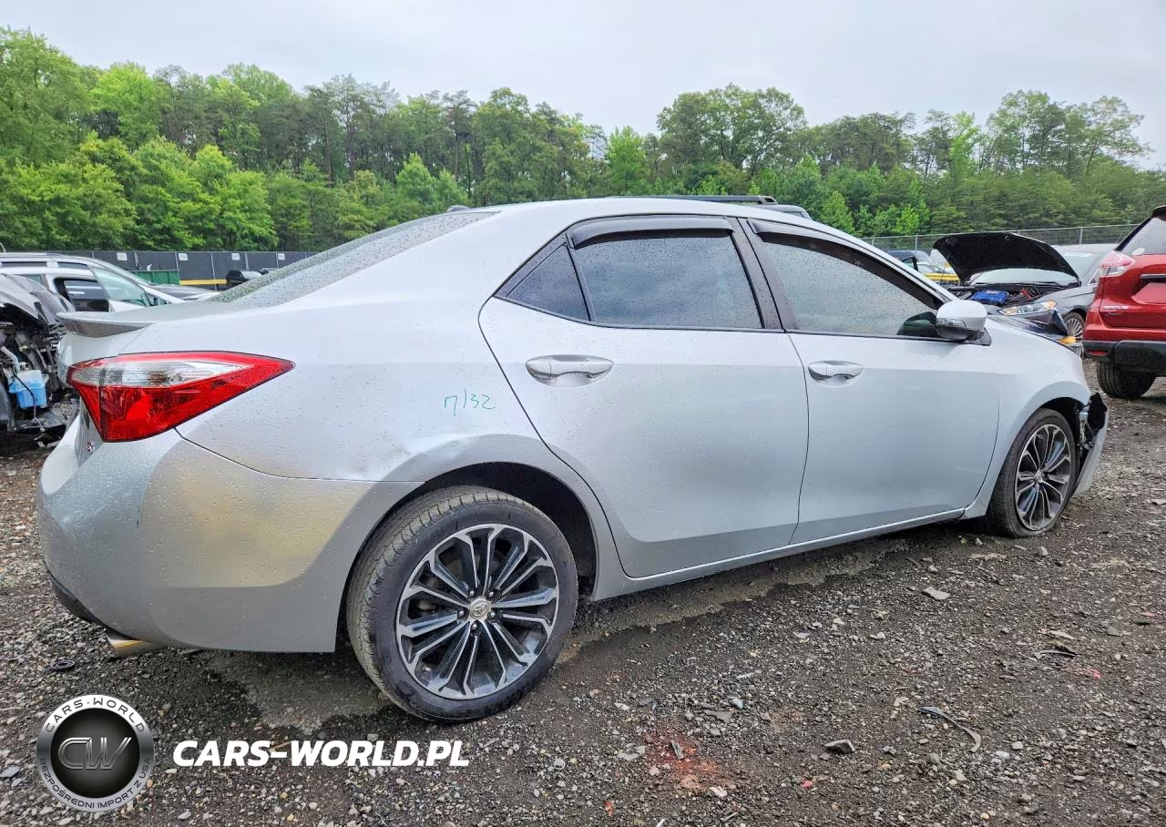 2014 Toyota Corolla S Premium VIN:2T1BURHE7EC016002 - 3