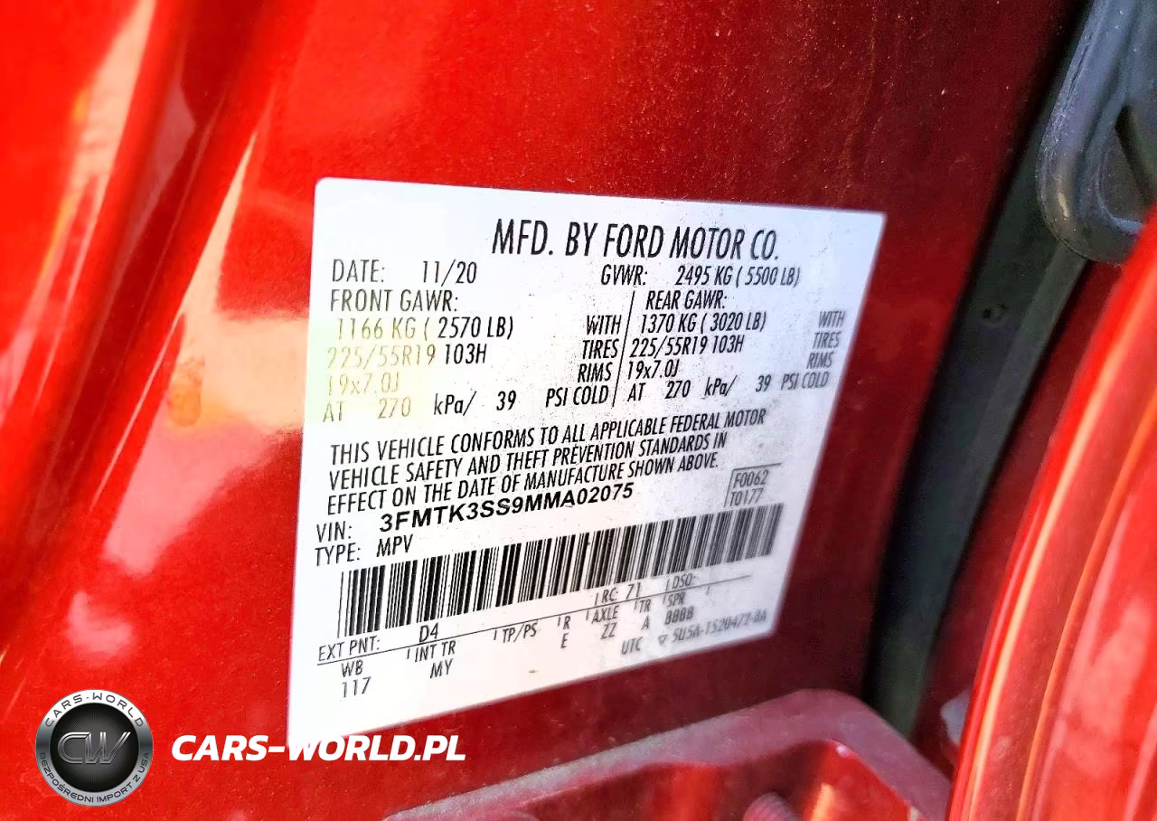 2021 Ford Mustang Mach-E Premium VIN:3FMTK3SS9MMA02075 - 13