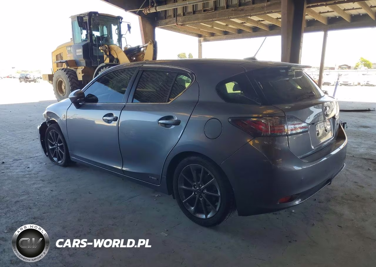 2012 Lexus Ct 200 VIN:JTHKD5BH6C2108871 - 2