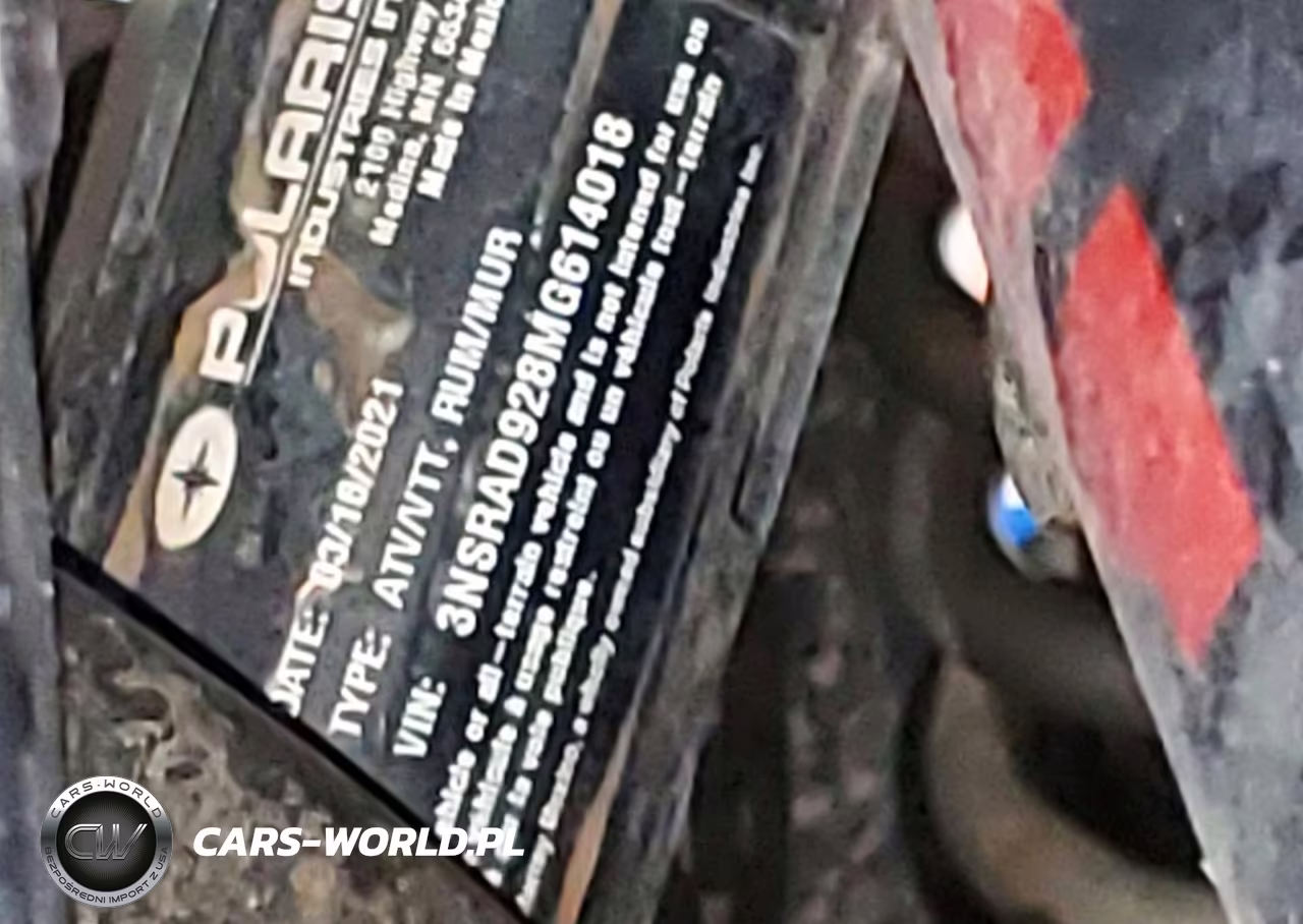 2021 Polaris Rzr Utility Vehicle VIN:3NSRAD928MG614018 - 10
