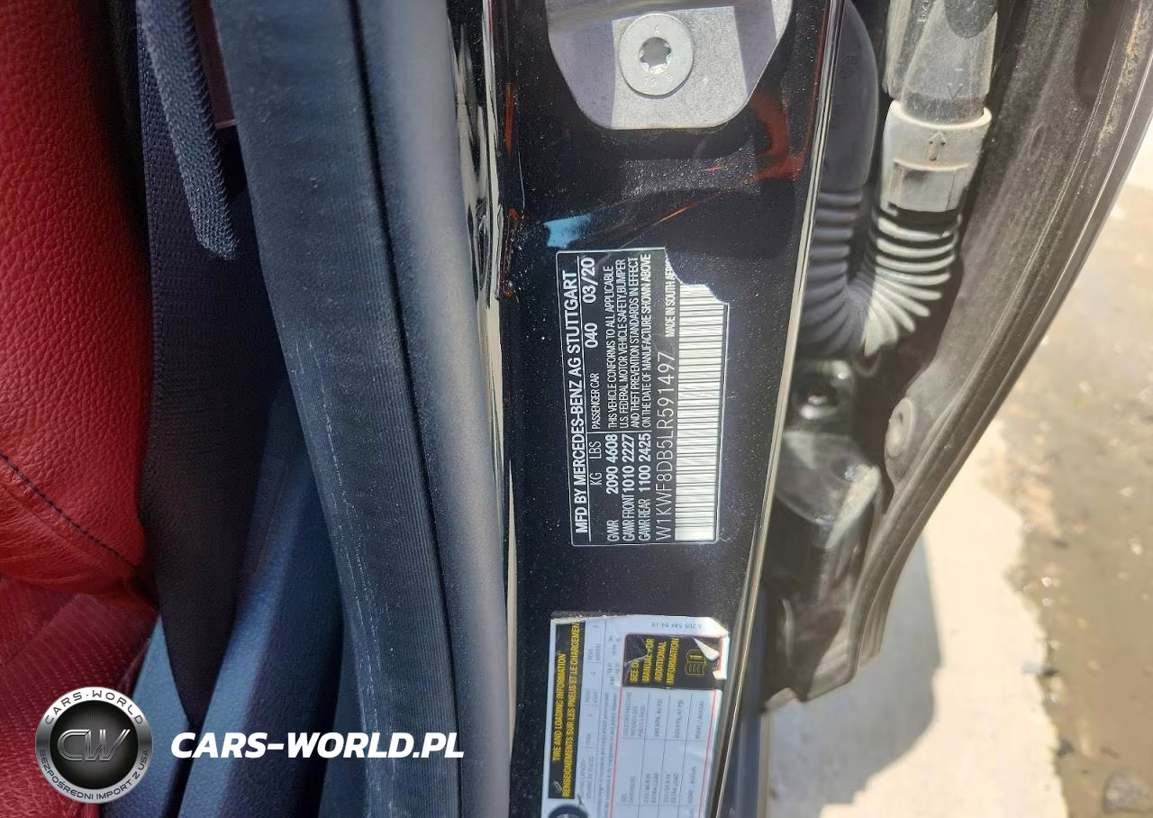 2020 Mercedes-Benz C 300 VIN:W1KWF8DB5LR591497 - 13