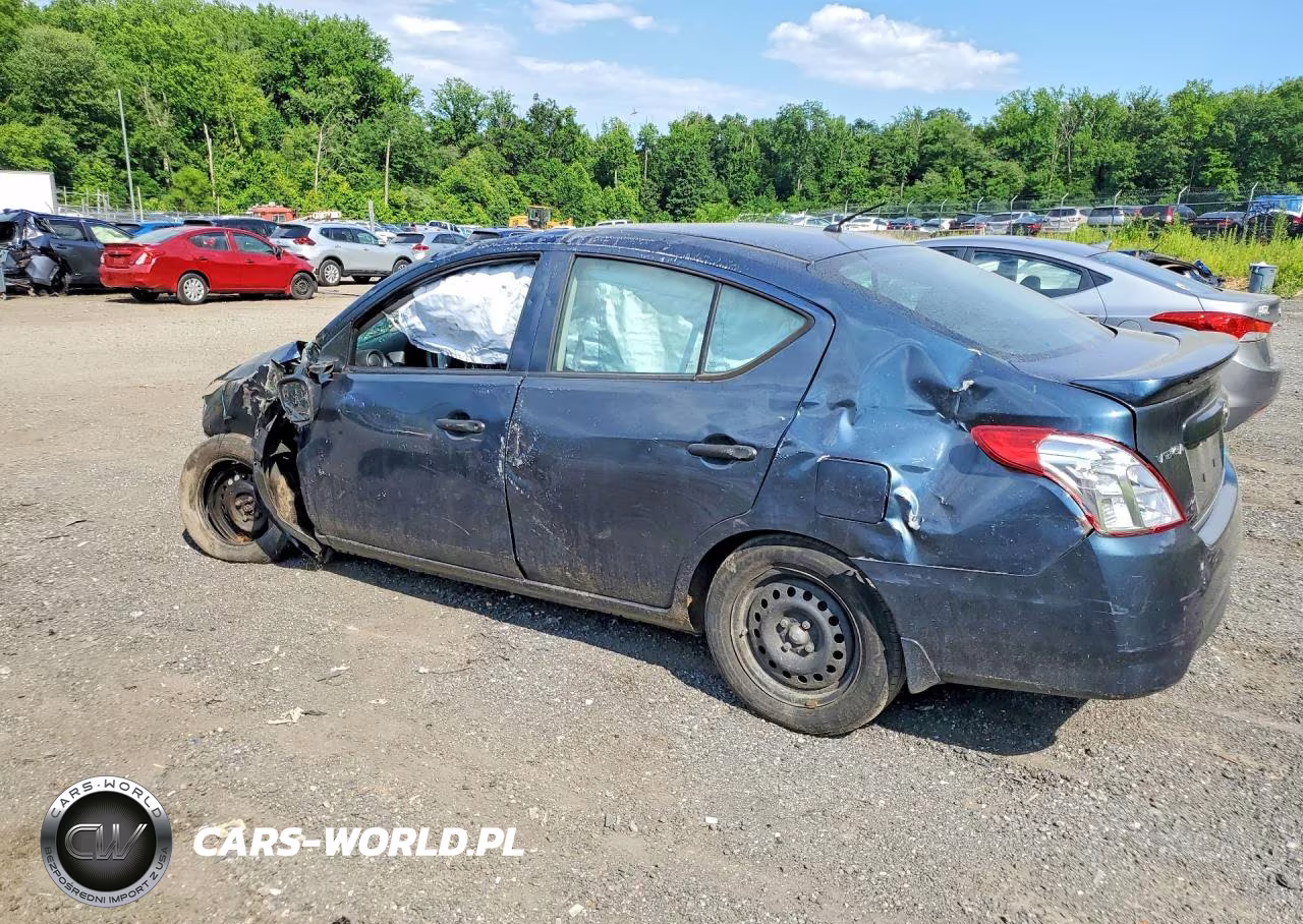 2016 Nissan Versa 1.6 S Plus VIN:3N1CN7AP0GL885271 - 2
