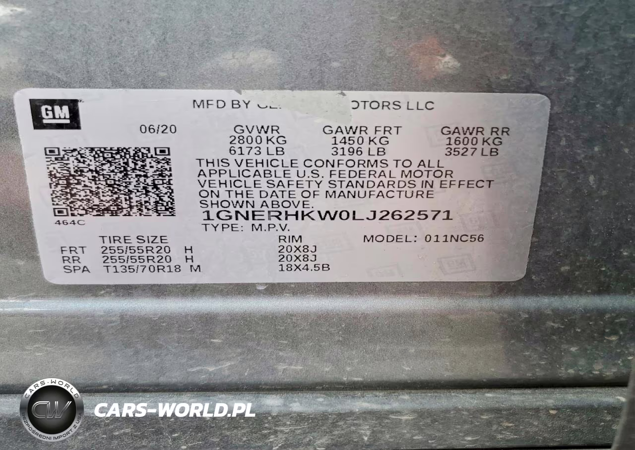 2020 Chevrolet Traverse Lt VIN:1GNERHKW0LJ262571 - 13