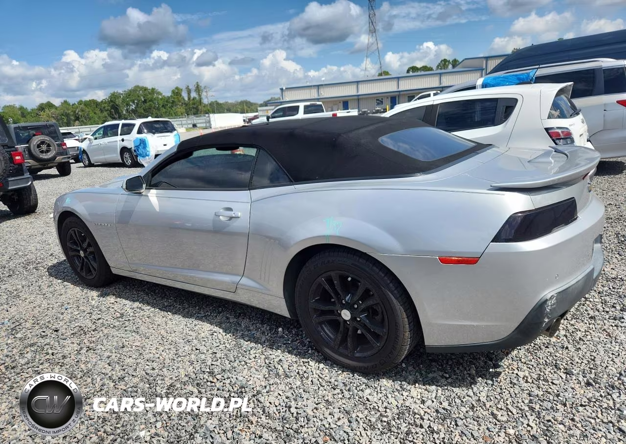 2015 Chevrolet Camaro Lt VIN:2G1FD3D31F9153174 - 2