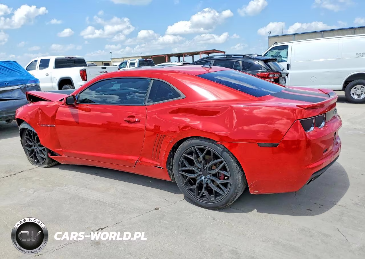 2012 Chevrolet Camaro Lt VIN:2G1FB1E35C9182410 - 2