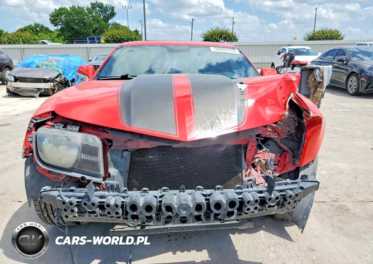 2012 Chevrolet Camaro Lt VIN:2G1FB1E35C9182410 - 5
