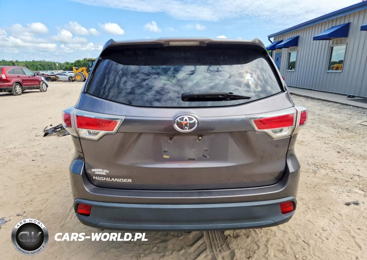 2016 Toyota Highlander Le VIN:5TDZKRFH7GS174318 - 6