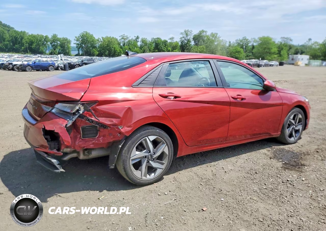 2023 Hyundai Elantra Sel VIN:KMHLS4AG8PU617946 - 3