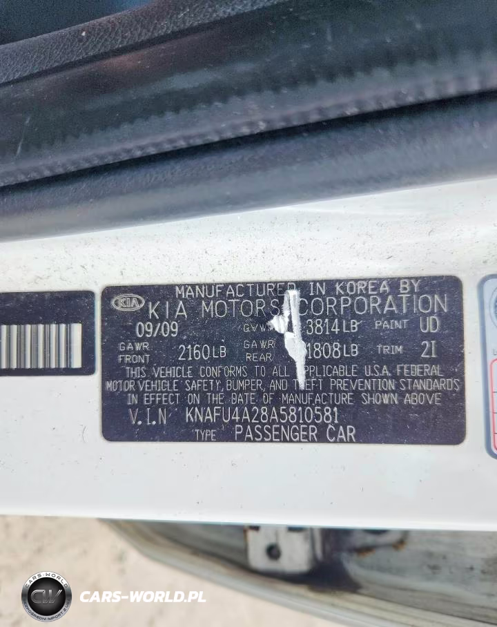 2010 Kia Forte Ex VIN:KNAFU4A28A5810581 - 13