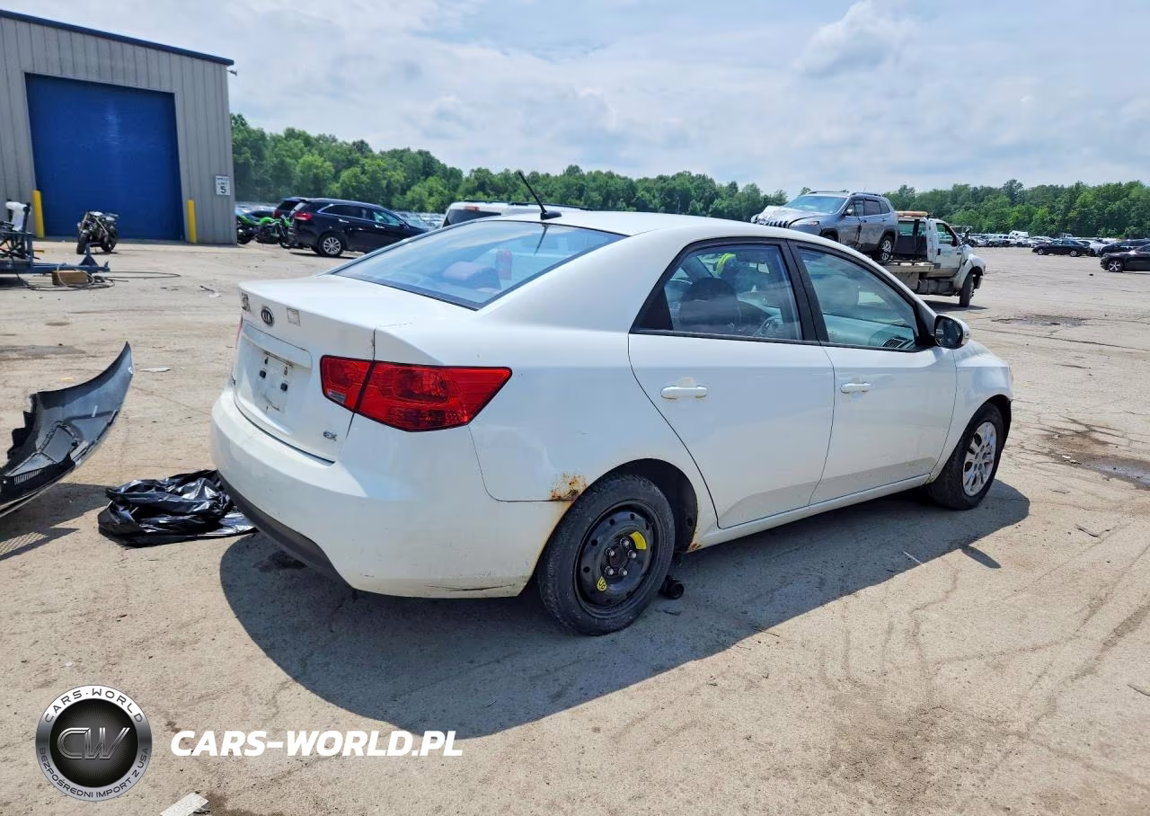 2010 Kia Forte Ex VIN:KNAFU4A28A5810581 - 3