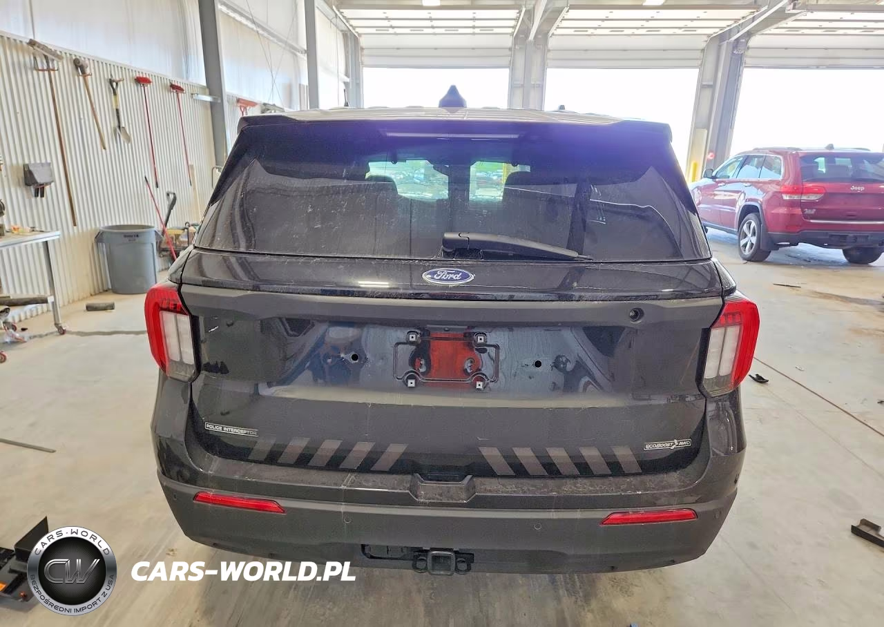 2025 Ford Explorer Police Interceptor VIN:1FM5K8ACXSGB70296 - 6