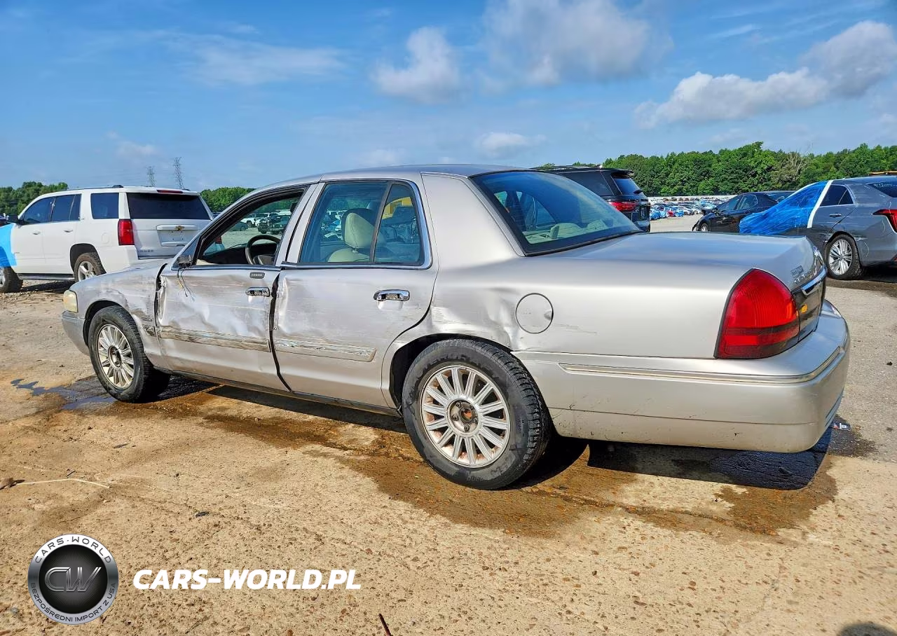 2010 Mercury Grand Marquis Ls VIN:2MEBM7FV9AX609016 - 2