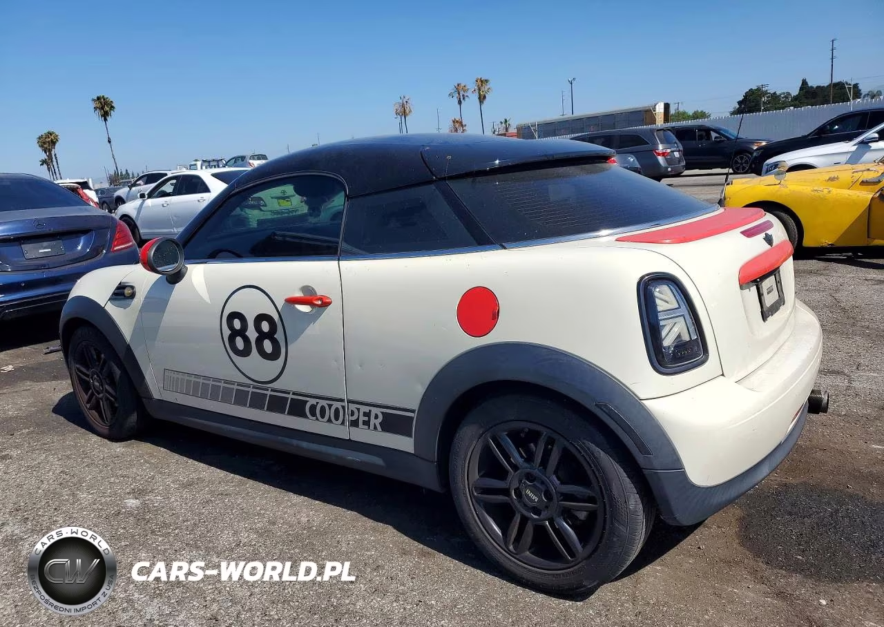 2014 Mini Cooper Coupe VIN:WMWSX1C51ET508028 - 2