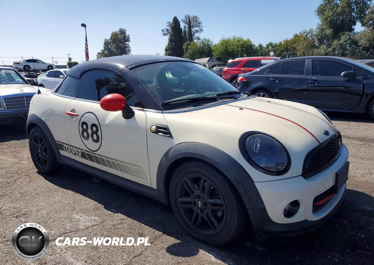 2014 Mini Cooper Coupe VIN:WMWSX1C51ET508028 - 4