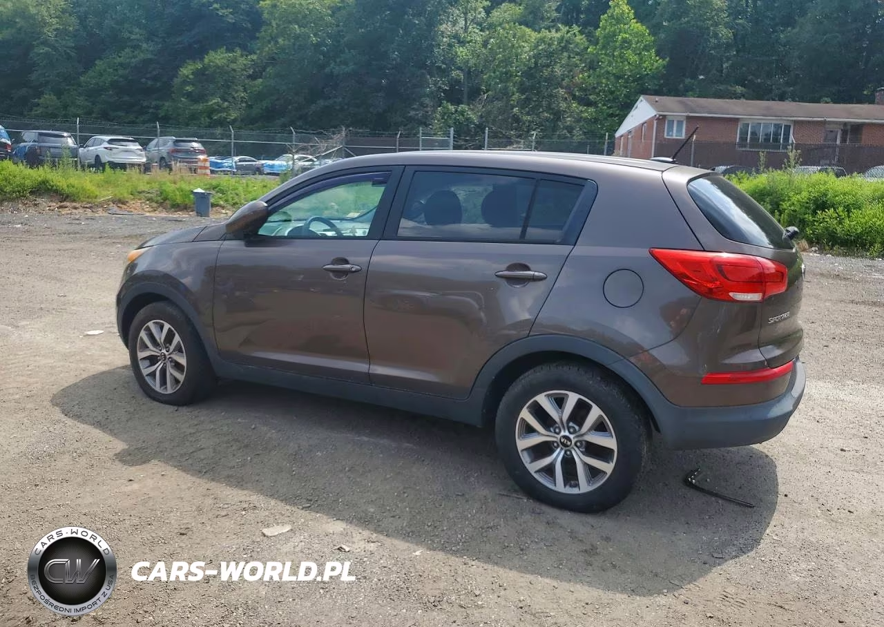 2015 Kia Sportage Lx VIN:KNDPB3AC6F7727677 - 2