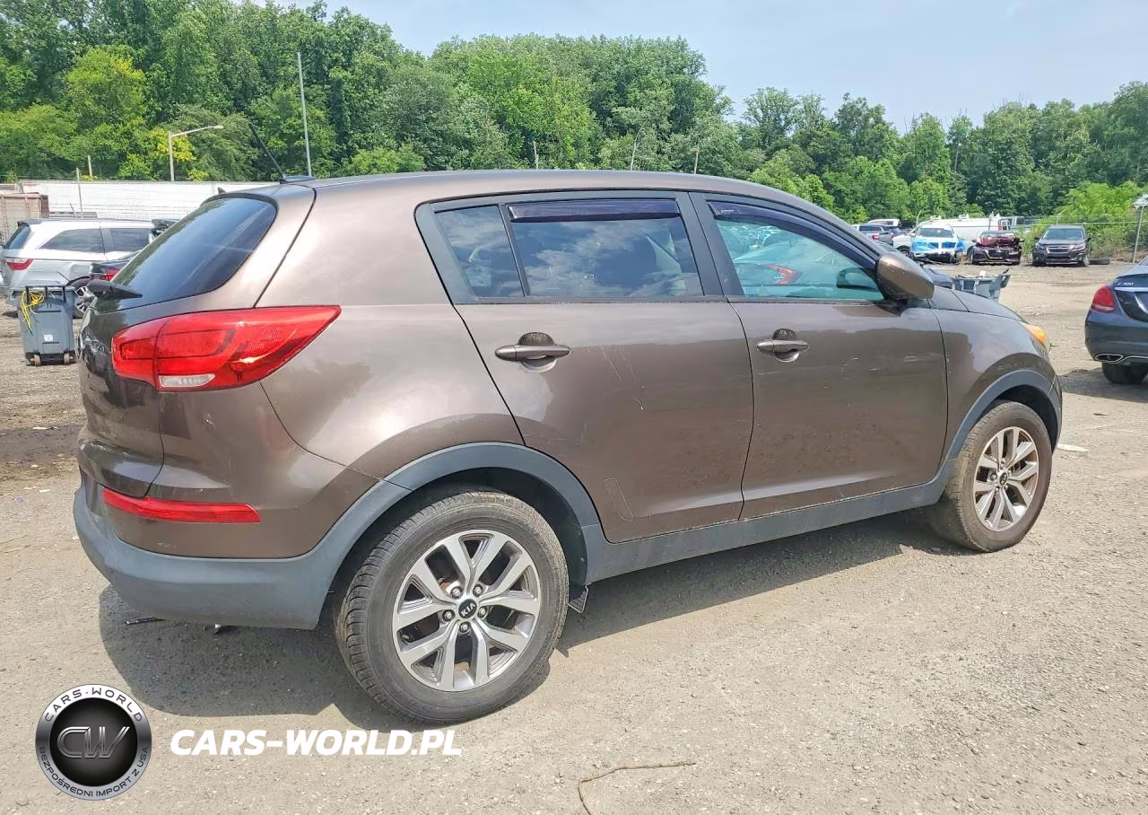 2015 Kia Sportage Lx VIN:KNDPB3AC6F7727677 - 3