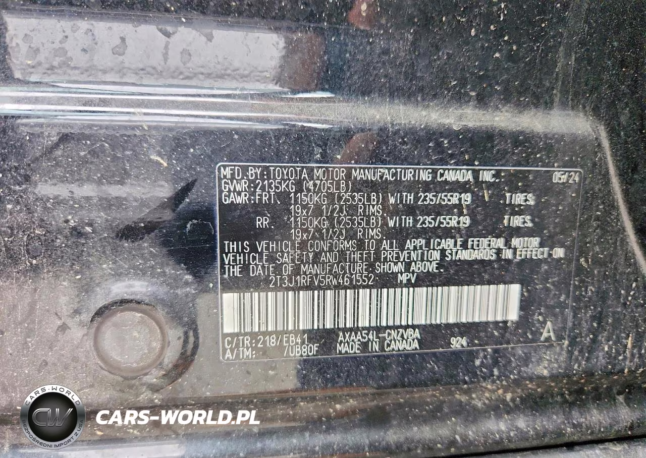 2024 Toyota Rav4 Adventure VIN:2T3J1RFV5RW461552 - 13