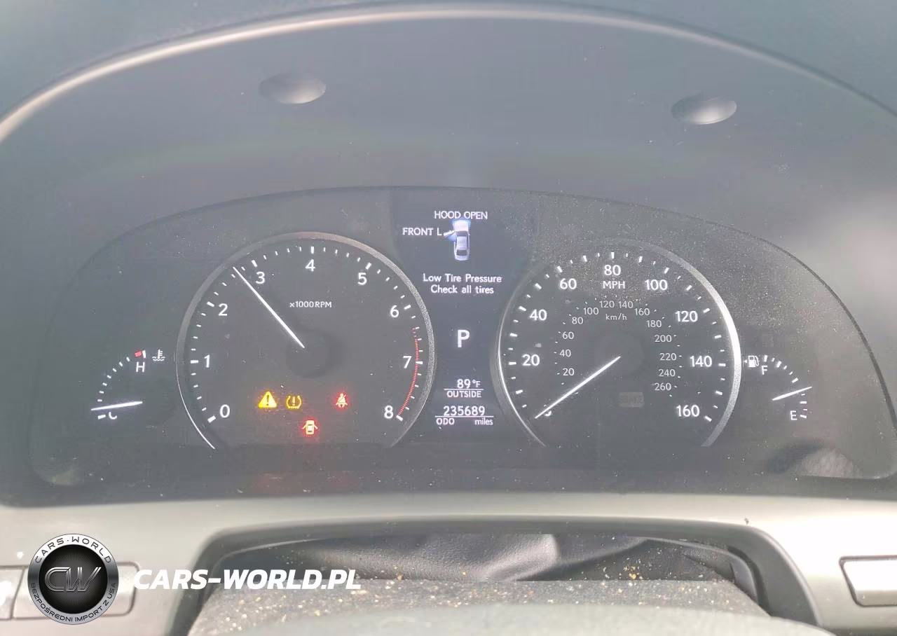 2014 Lexus Ls 460 VIN:JTHBL5EFXE5131651 - 9