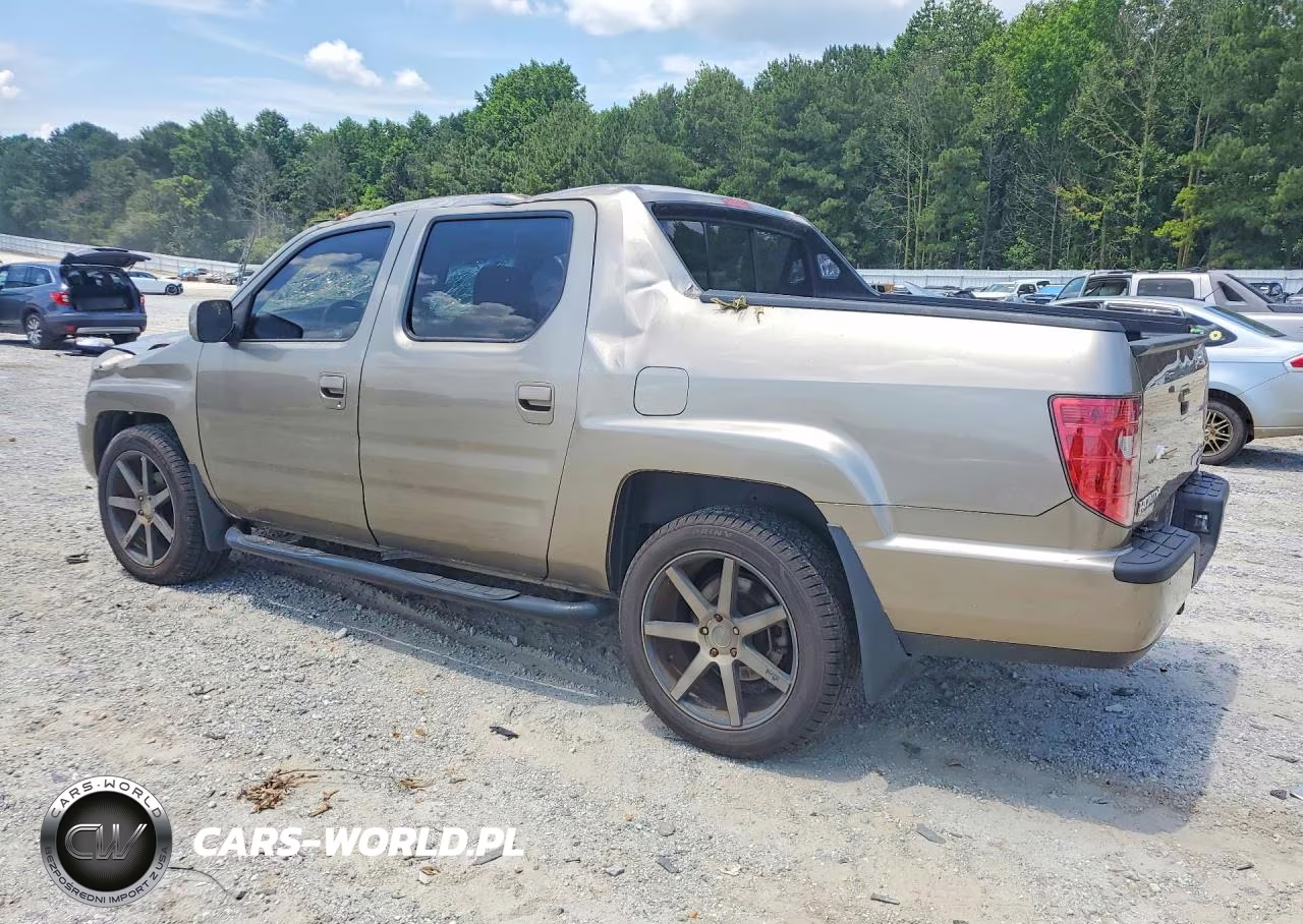 2009 Honda Ridgeline Rtl VIN:5FPYK165X9B109559 - 2