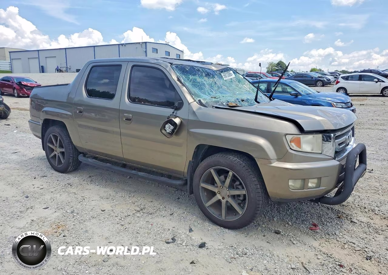 2009 Honda Ridgeline Rtl VIN:5FPYK165X9B109559 - 4