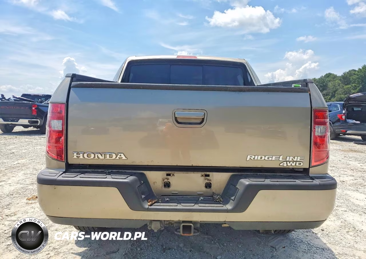 2009 Honda Ridgeline Rtl VIN:5FPYK165X9B109559 - 6