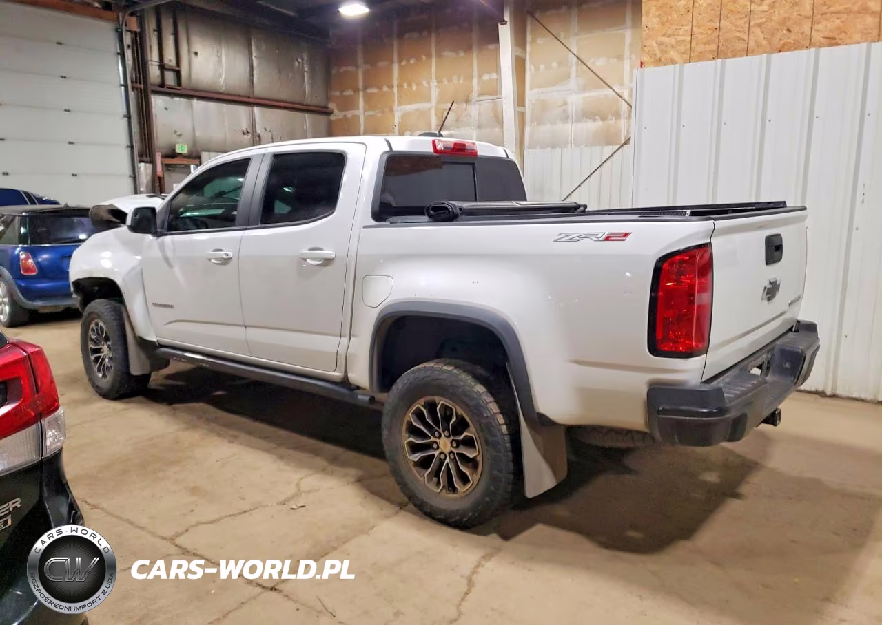 2019 Chevrolet Colorado Zr2 VIN:1GCPTEE11K1198590 - 2