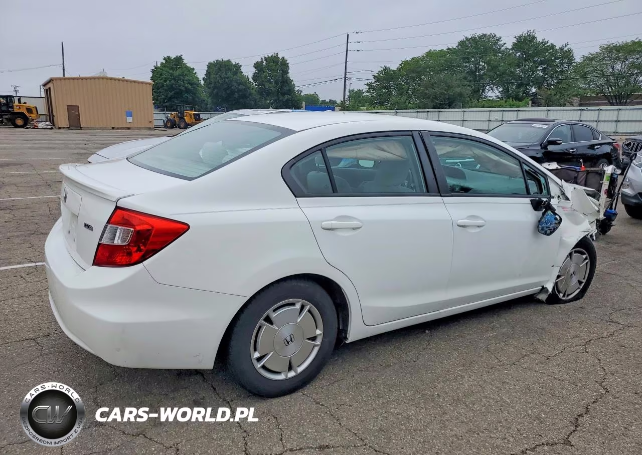 2012 Honda Civic Hf VIN:2HGFB2F62CH550314 - 3