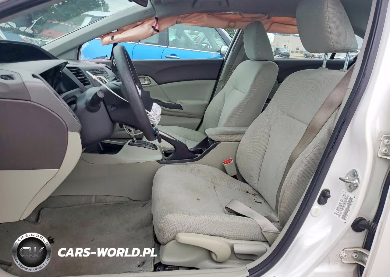 2012 Honda Civic Hf VIN:2HGFB2F62CH550314 - 7