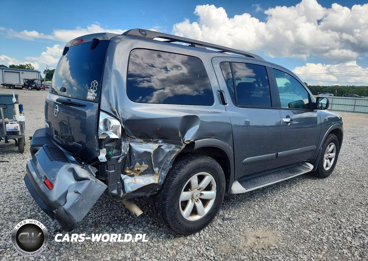 2014 Nissan Armada Sv VIN:5N1BA0ND2EN603457 - 3
