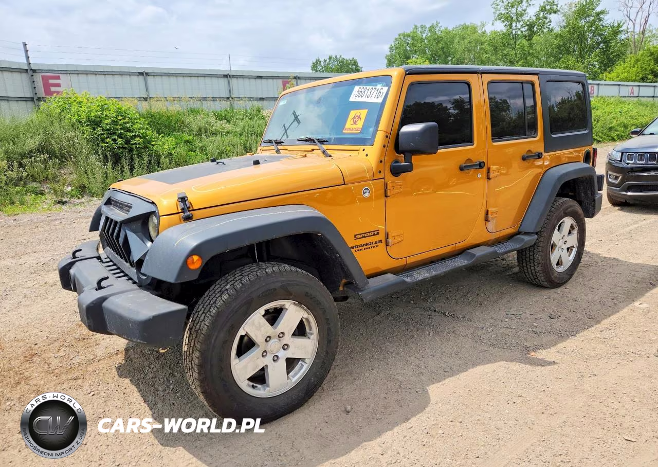 2014 Jeep Wrangler Unlimited Sport VIN:1C4BJWDG8EL232688 - 1