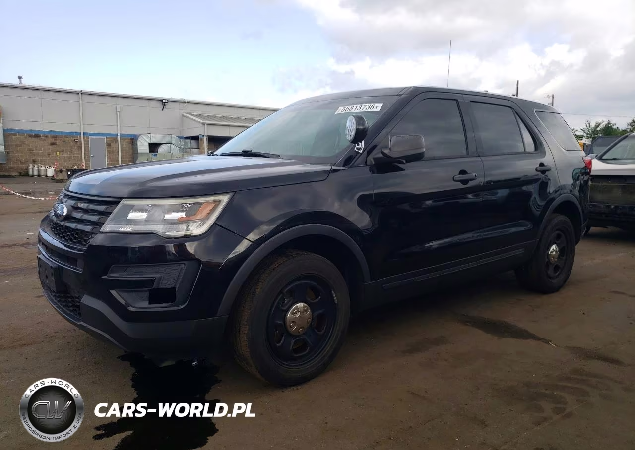 2018 Ford Explorer Police Interceptor VIN:1FM5K8AR8JGB12318 - 1