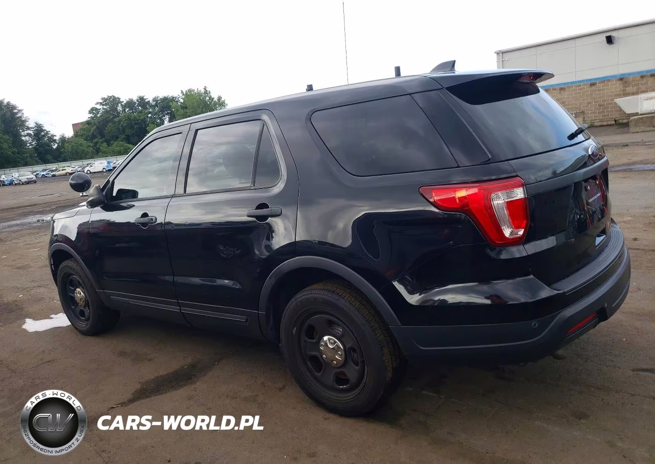 2018 Ford Explorer Police Interceptor VIN:1FM5K8AR8JGB12318 - 2