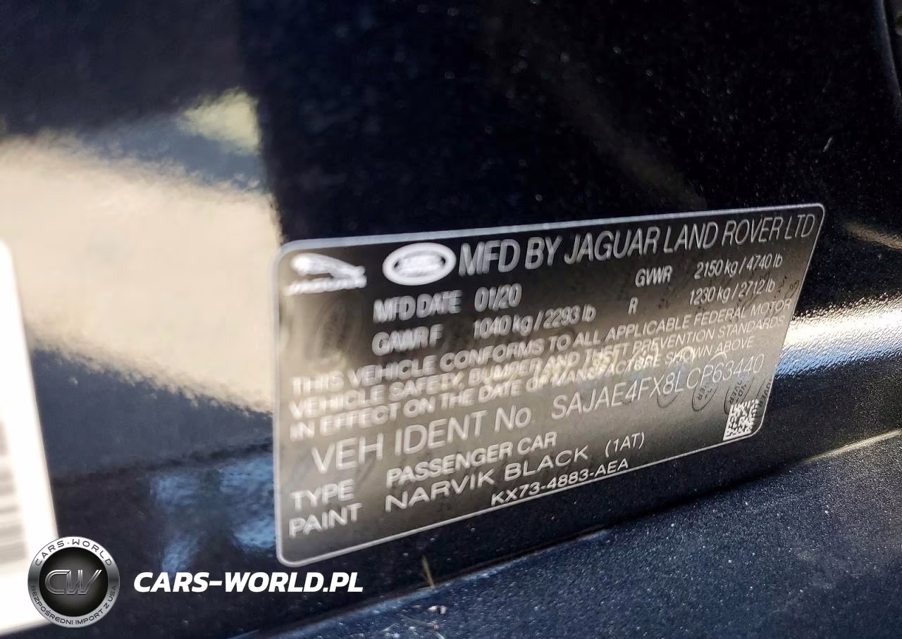 2020 Jaguar Xe S VIN:SAJAE4FX8LCP63440 - 12