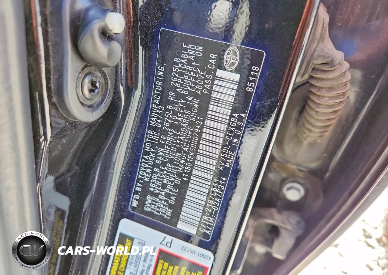 2013 Toyota Camry Hybrid Xle VIN:4T1BD1FK5DU079431 - 12