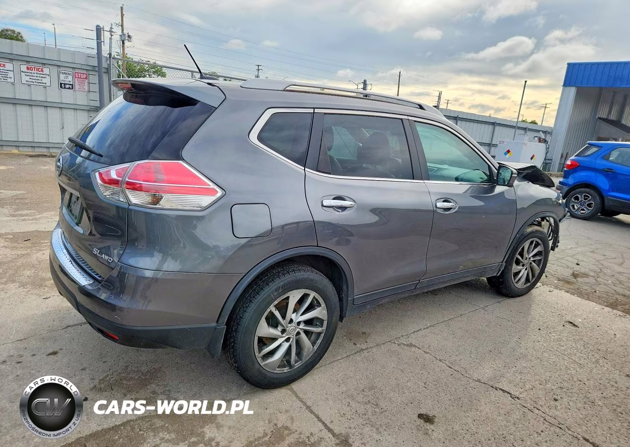 2015 Nissan Rogue Sl VIN:5N1AT2MV5FC807954 - 3