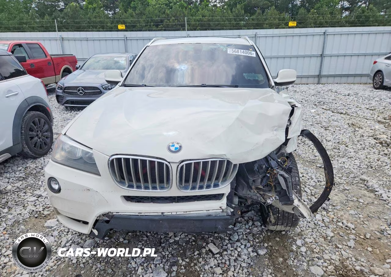 2014 BMW X3 xDrive28I VIN:5UXWX9C52E0D25324 - 5