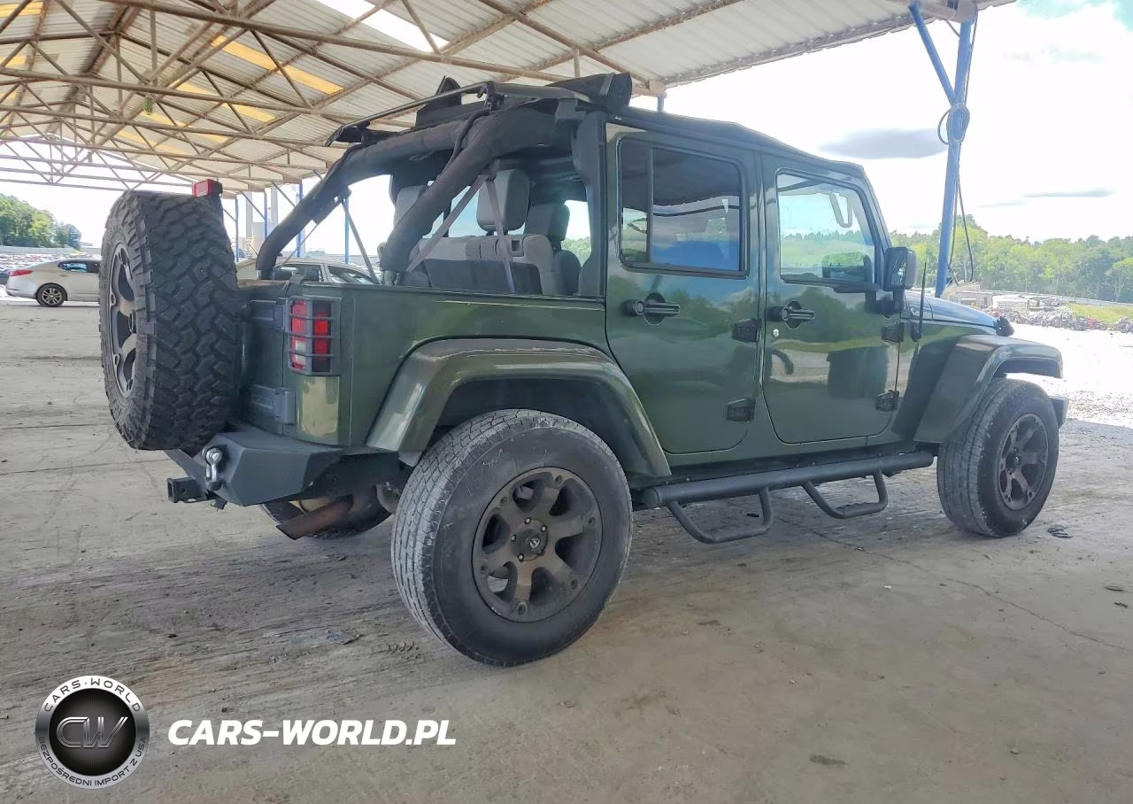 2007 Jeep Wrangler Sahara VIN:1J4GB59147L165425 - 3