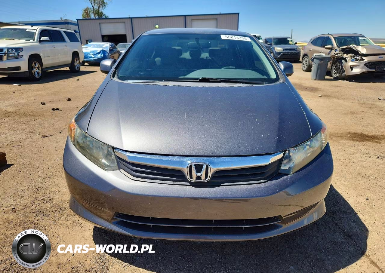 2012 Honda Civic Lx VIN:2HGFB2F59CH606613 - 5