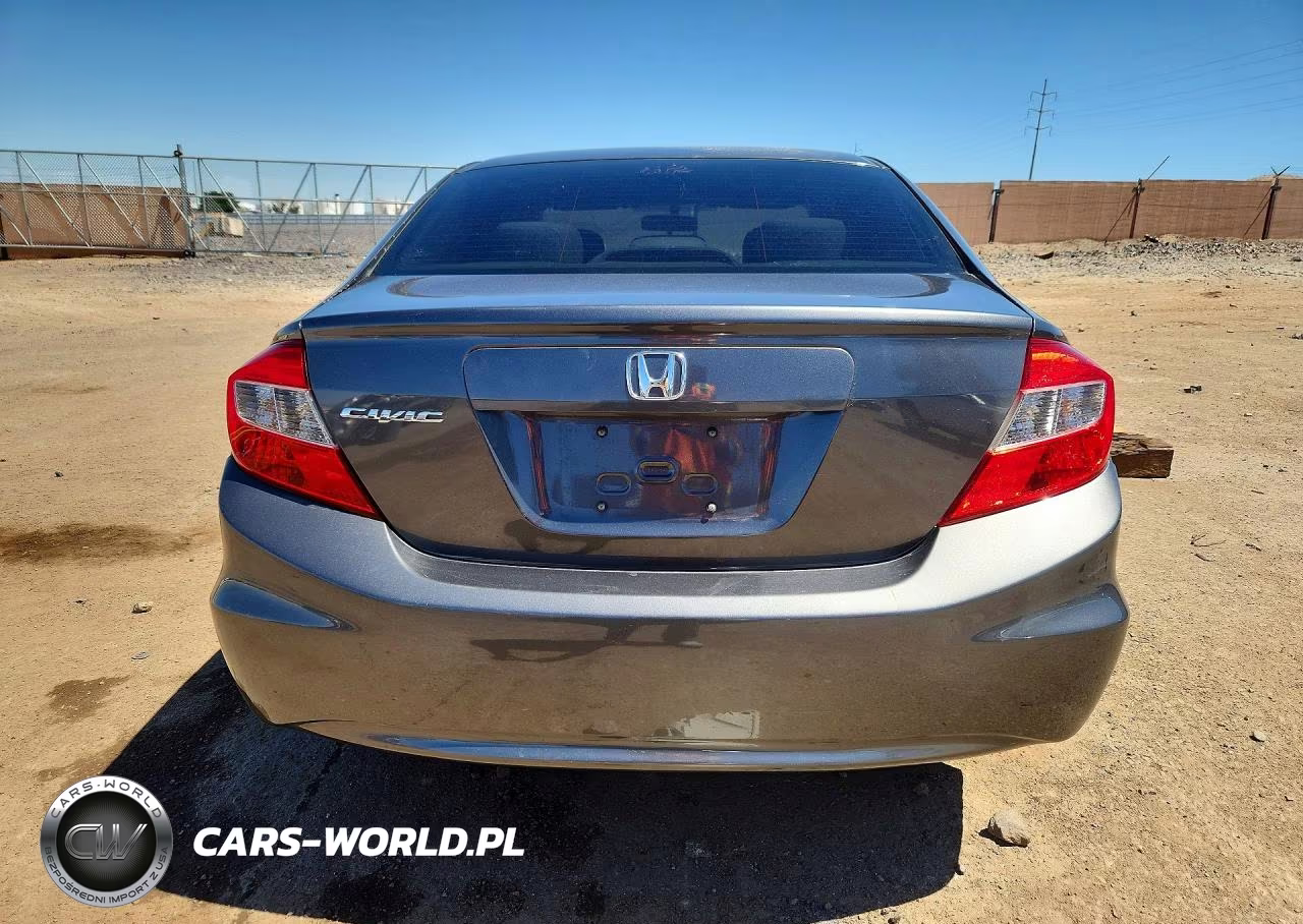 2012 Honda Civic Lx VIN:2HGFB2F59CH606613 - 6