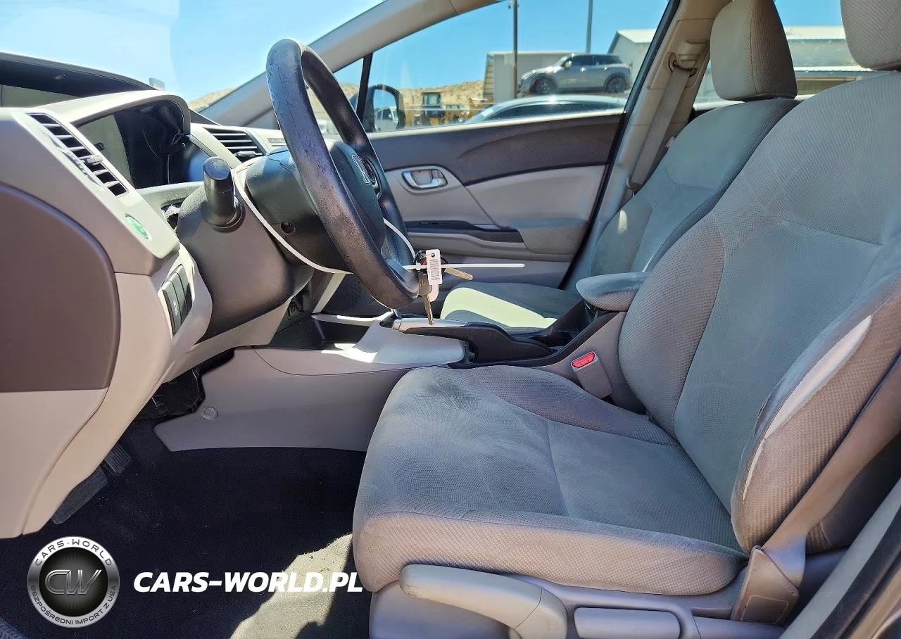2012 Honda Civic Lx VIN:2HGFB2F59CH606613 - 7
