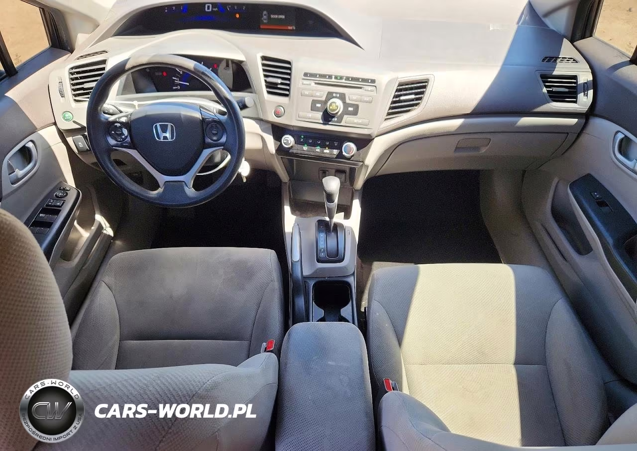 2012 Honda Civic Lx VIN:2HGFB2F59CH606613 - 8
